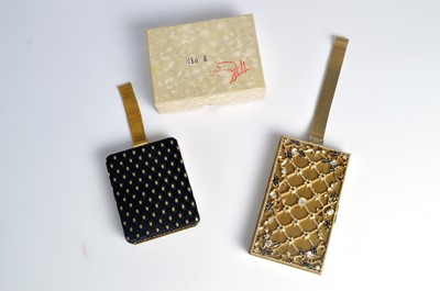 Lot 109 - A 1940s standard carryall, and a petite carryall retailed by Rell Fifth Avenue
