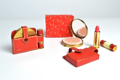 Lot 120 - Two 1940s Coty purse vanities