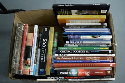 Lot 583 - A selection of books relating to cars.