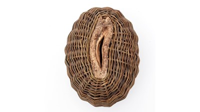 Lot 186 - Joe Hogan Willow and Ash sculptural basket