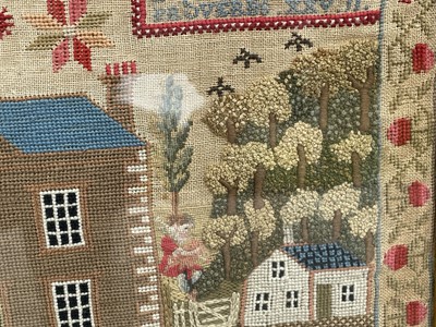Lot 250 - A 19th Century needlework sampler by Janet Baird