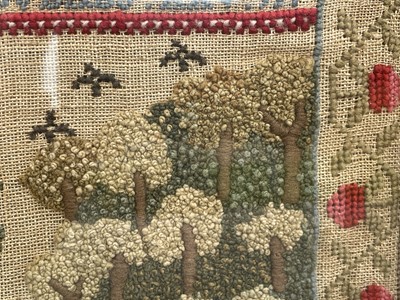 Lot 250 - A 19th Century needlework sampler by Janet Baird