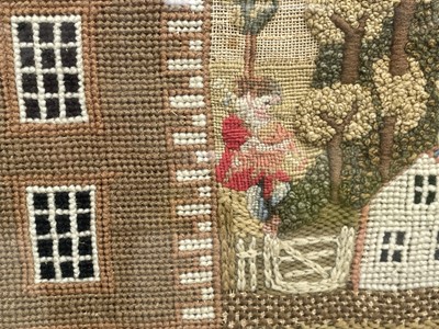 Lot 250 - A 19th Century needlework sampler by Janet Baird