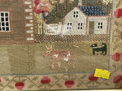Lot 250 - A 19th Century needlework sampler by Janet Baird