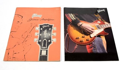 Lot 133 - 1962 Gibson Catalogue, 2006 Gibson Rosetti catalogue