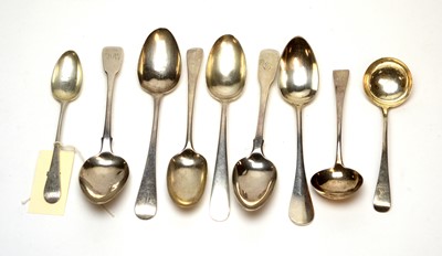 Lot 177 - A selection of spoons and ladles