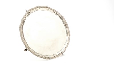 Lot 24 - Elizabeth II silver salver