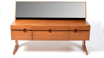 Lot 85 - A retro vintage circa 1960's mid 20th Century teakwood dressing table by Meredew