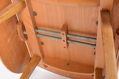 Lot 88 - Ercol - Lucien Ercolani - Quaker - A retro vintage circa 1960s beech and elm table and chairs