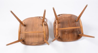 Lot 88 - Ercol - Lucien Ercolani - Quaker - A retro vintage circa 1960s beech and elm table and chairs