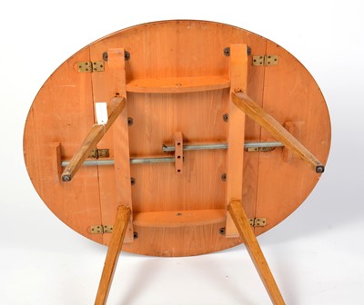 Lot 88 - Ercol - Lucien Ercolani - Quaker - A retro vintage circa 1960s beech and elm table and chairs