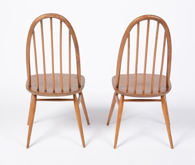 Lot 88 - Ercol - Lucien Ercolani - Quaker - A retro vintage circa 1960s beech and elm table and chairs
