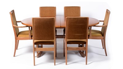 Lot 91 - G Plan -Victor B Wilkins -  Fresco - a retro vintage circa 1960s extendable dining table and chairs