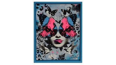 Lot 306 - Olly Howe - The Forager | mixed media