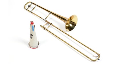 Lot 4 - Besson Westminster Trombone, cased