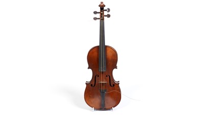 Lot 54 - A German 3/4 size violin
