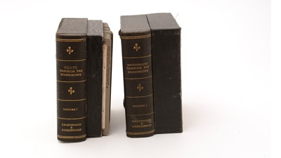 Lot 74 - A collection of Underwood & Underwood Stereoscope viewing slides