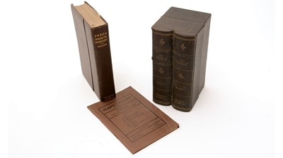 Lot 75 - A set of India through the Stereoscope Vol I & II slides