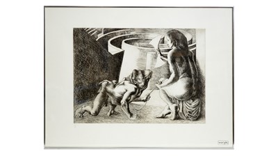 Lot 211 - Michael Ayrton - Minotaur as Calf | etching