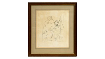 Lot 212 - Michael Ayrton - Two Captains | engraving