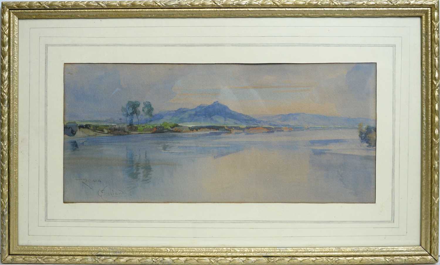 Lot 758 - 19th Century - Roma | watercolour