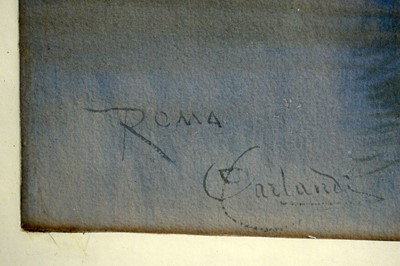 Lot 758 - 19th Century - Roma | watercolour