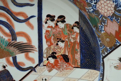 Lot 798 - Large Japanese Imari basin