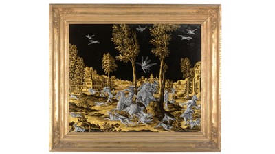 Lot 1273 - Verre Eglomise Glass picture by Jonas Zeuner