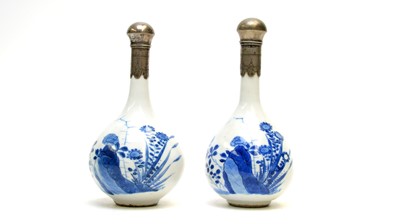 Lot 745 - Pair of Chinese rosewater sprinklers, Kangxi