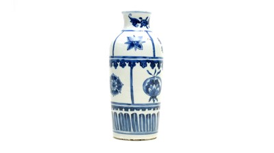 Lot 750 - Chinese small blue and white vase