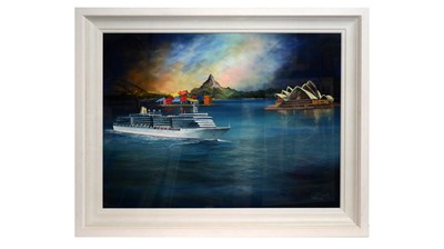 Lot 279 - Philip Grey - Arcadia in Australia | pastel