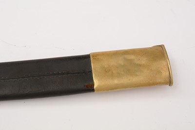 Lot 222 - A Victorian River Tyne Police truncheon and hanger