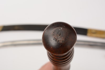 Lot 222 - A Victorian River Tyne Police truncheon and hanger