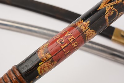 Lot 222 - A Victorian River Tyne Police truncheon and hanger