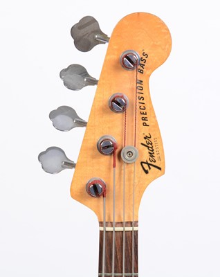 Lot 794 - 1977 Fender Precision bass guitar, Kym Bradshaw 'The Saints'