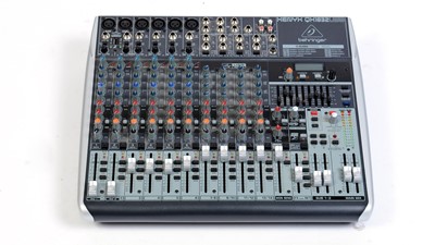 Lot 141 - A Behringer Xenyx studio processor and mixing desk