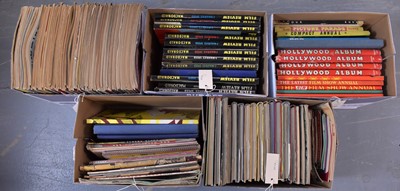 Lot 598 - A selection of various annuals and magazines relating to film.