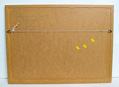 Lot 754 - Edward Tucker Jr /  Edward Arden - Tantallon Castle | watercolour