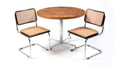 Lot 97 - After Marcel Breuer - Habitat - Cesca chairs - two retro 20th Century Italian designer dining chairs