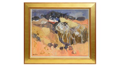 Lot 342 - Sheila MacMillan - Gray Trees, Jackton | oil