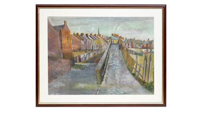 Lot 310 - Charlie Rogers - Dead Man's Arch, Bensham, Gateshead | oil