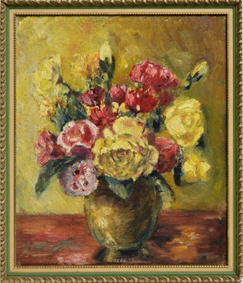 Lot 786 - Ronald Ronaldson - Roses | oil
