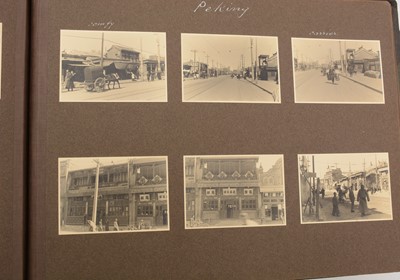 Lot 85 - A collection of three albums of photographs taken on the Empress of Britain 1935