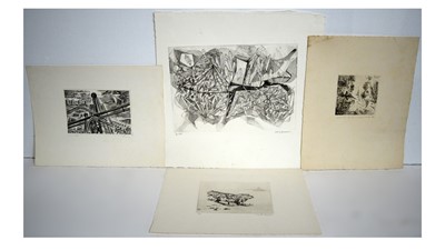 Lot 233 - 20th Century French School - Prise du Roi des Oiseaux | etchings