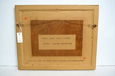 Lot 724 - William Irving - Never Alone with a Book | watercolour