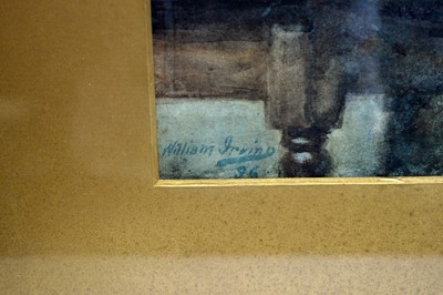 Lot 724 - William Irving - Never Alone with a Book | watercolour