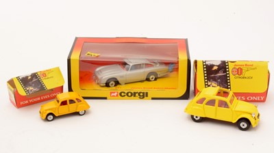 Lot 311 - Three Corgi diecast vehicles.
