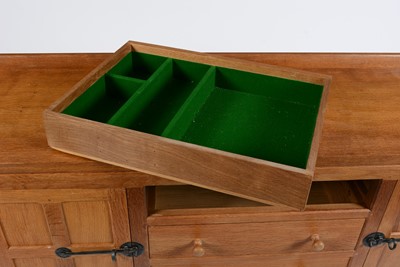 Lot 1348 - Robert 'Mouseman' Thompson of Kilburn: an oak sideboard