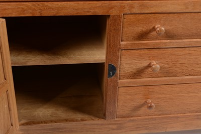 Lot 1348 - Robert 'Mouseman' Thompson of Kilburn: an oak sideboard