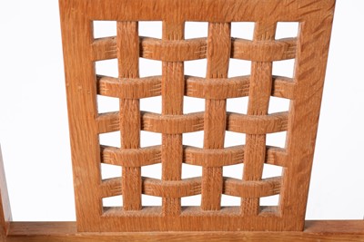 Lot 29 - Robert 'Mouseman' Thompson of Kilburn: an oak carver chair